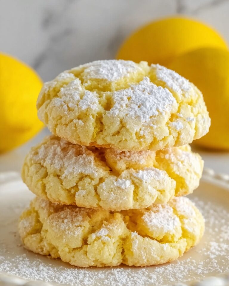 Lemon Gooey Butter Cookies Recipe