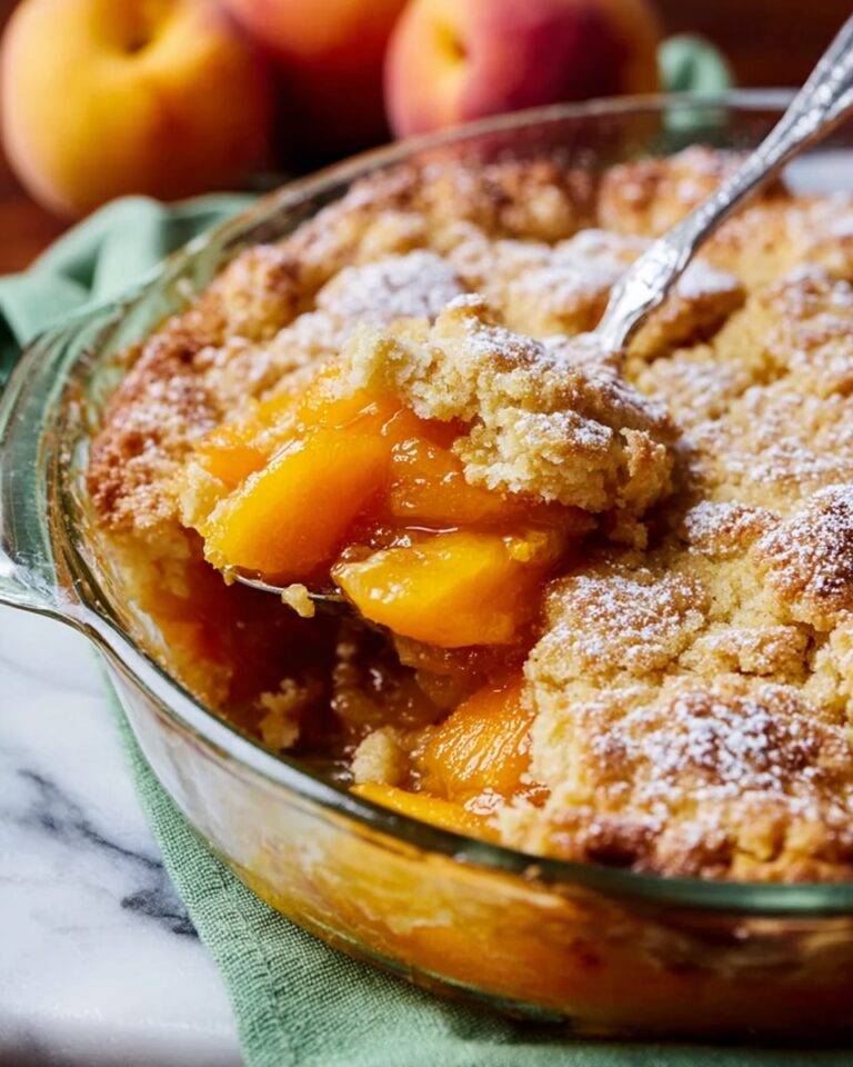 Fresh Peach Cobbler Recipe