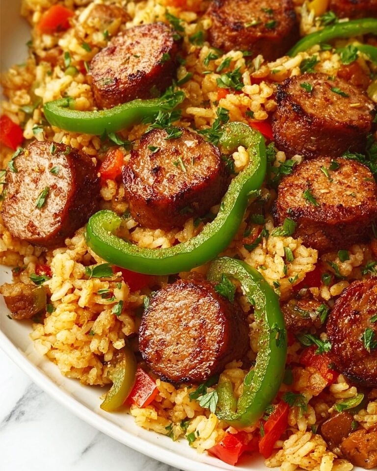 Cajun Sausage and Rice Skillet Recipe