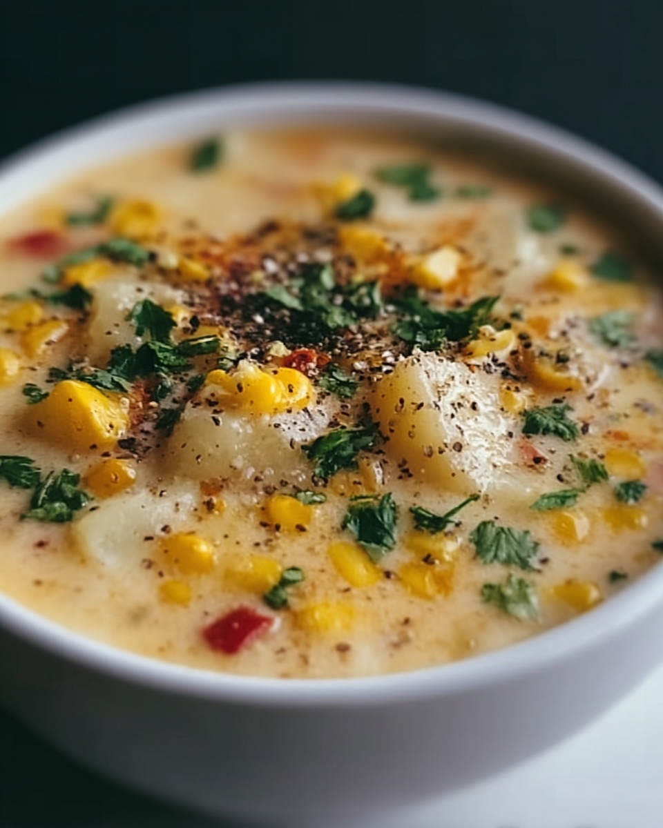 Summer Corn and Zucchini Chowder Recipe - Recipe Image