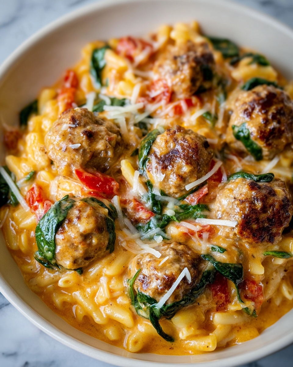 Marry Me Chicken Meatballs with Risoni Recipe - Recipe Image