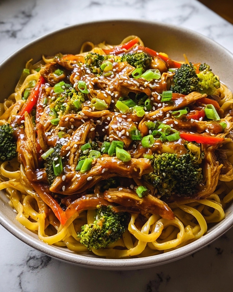Chicken Teriyaki Noodles: An Easy and Delicious Recipe - Recipe Image