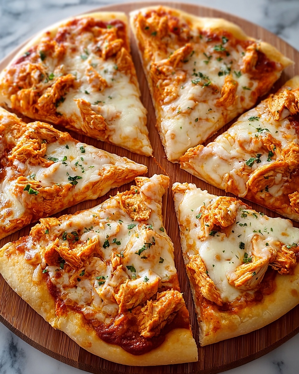 Buffalo-Style Chicken Pizza Recipe - Recipe Image