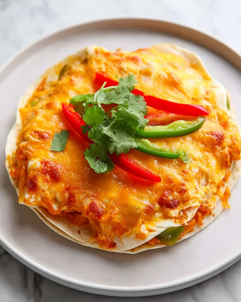 Cheesy Chicken Fajita Casserole Recipe - Recipe Image