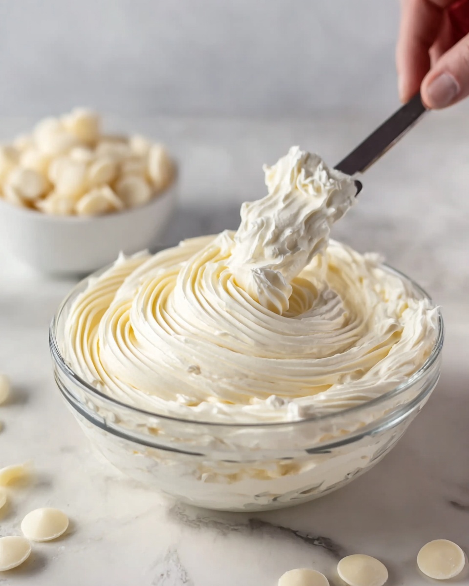 White Chocolate Frosting Recipe - Recipe Image