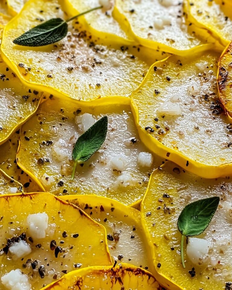 Thinly Sliced Parmesan Squash Recipe