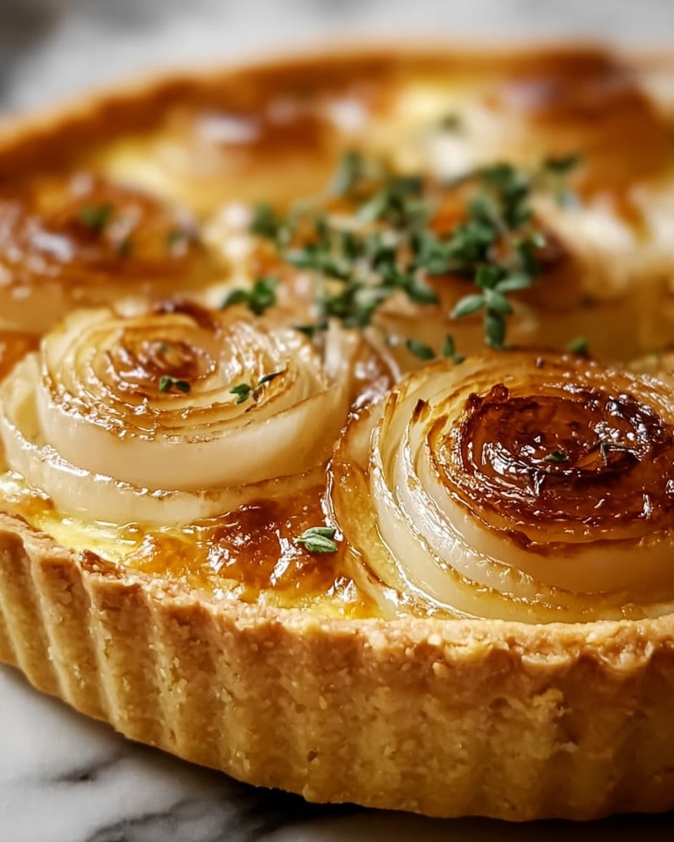 German Onion Pie (Zwiebelkuchen) Recipe - Recipe Image