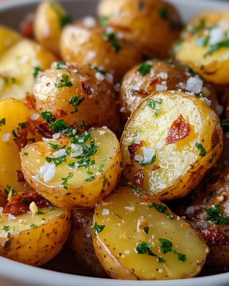 Browned Butter Roasted Potatoes with Parmesan Recipe