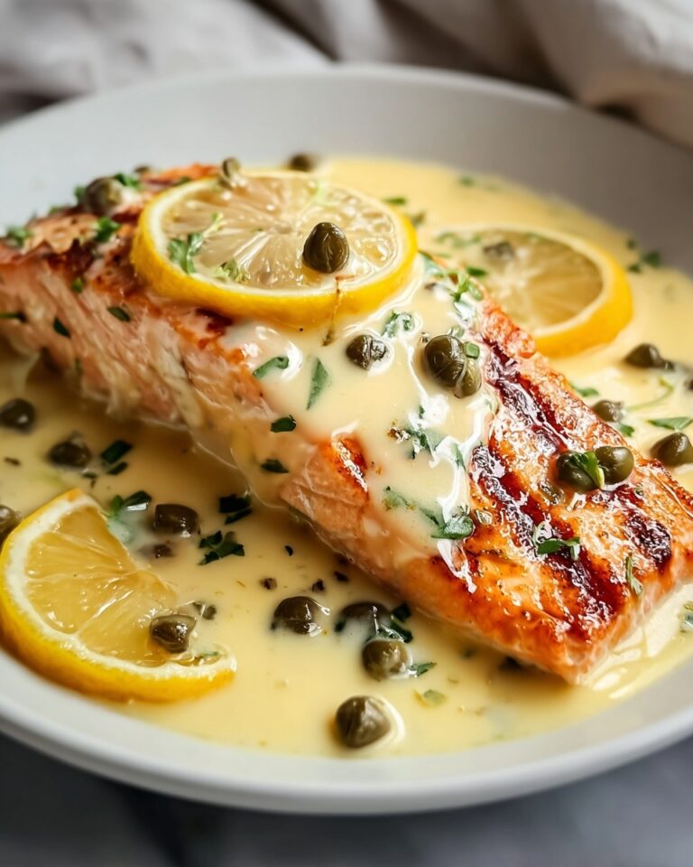 Creamy Salmon Piccata Recipe