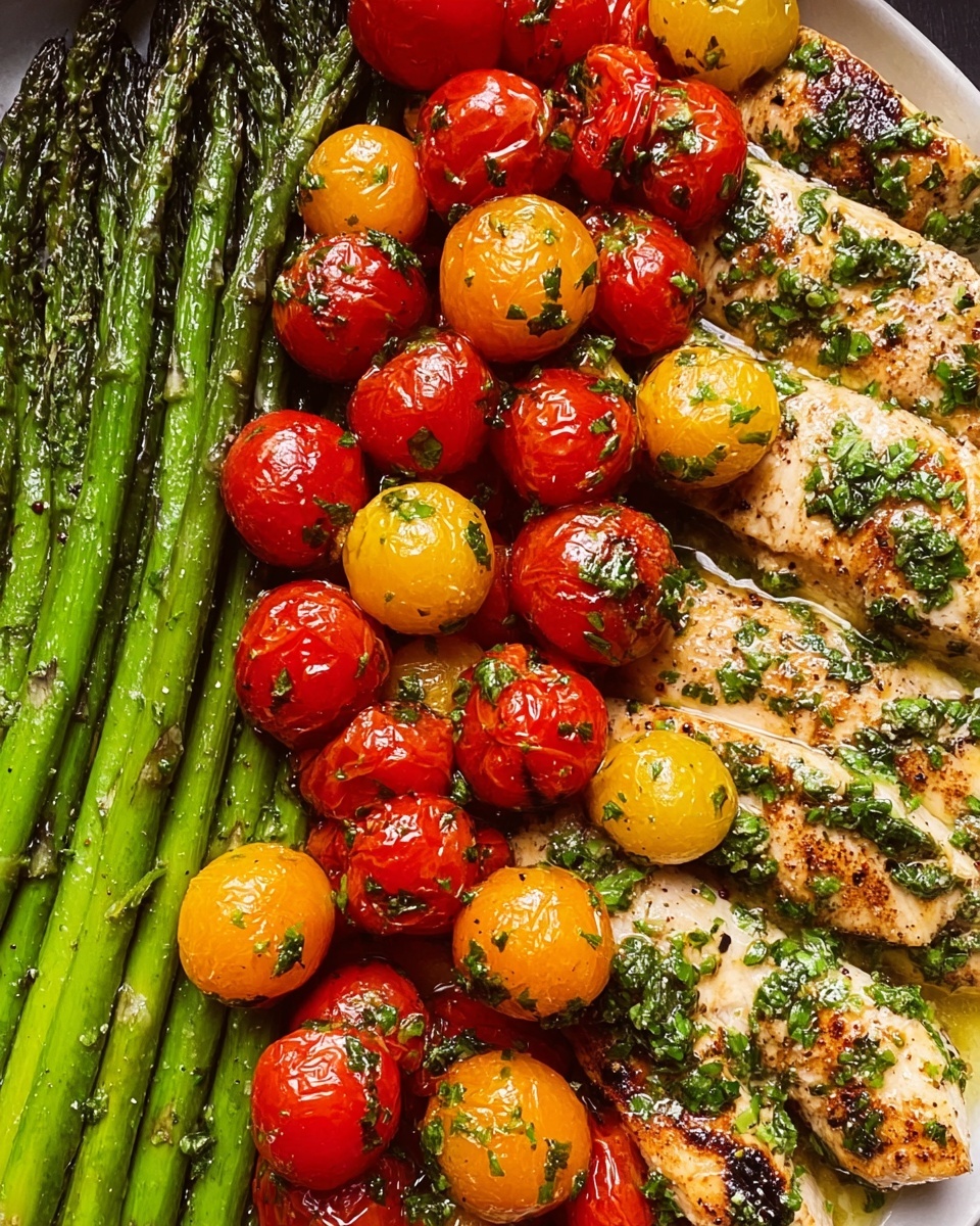 Pesto Chicken Tortellini with Sun-Dried Tomatoes and Asparagus Recipe - Recipe Image