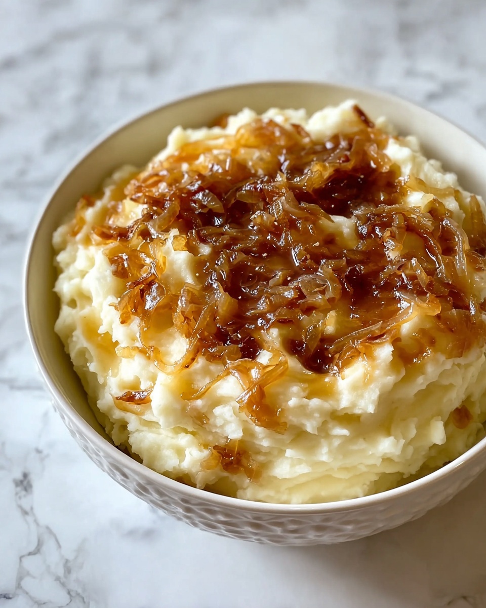 French Onion Mashed Potatoes Recipe - Recipe Image