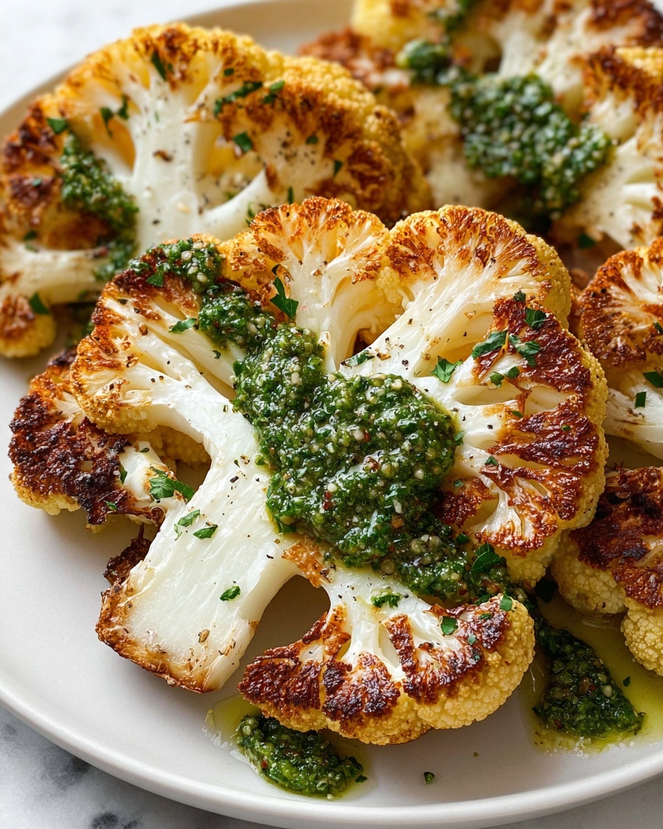 Roasted Cauliflower Steaks Recipe - Recipe Image