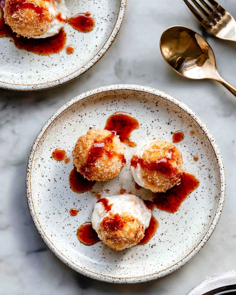 Honey Drizzled Goat Cheese Balls with Cranberries and Pecan Crunch Recipe - Recipe Image