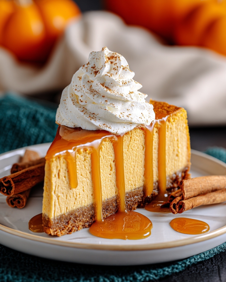 No-Bake Pumpkin Cheesecake Recipe - Recipe Image