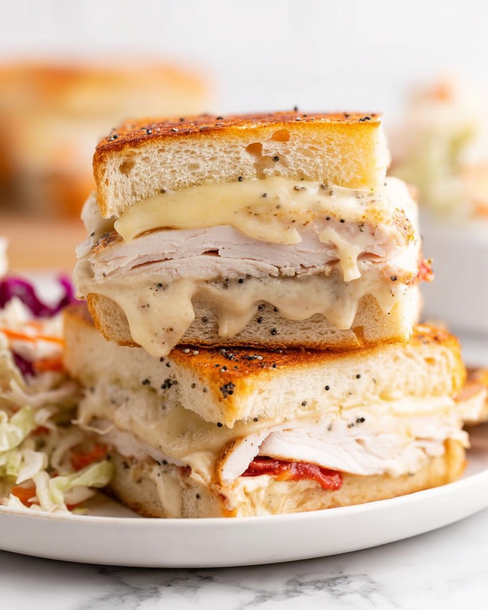 Kentucky Hot Brown Sliders Recipe - Recipe Image