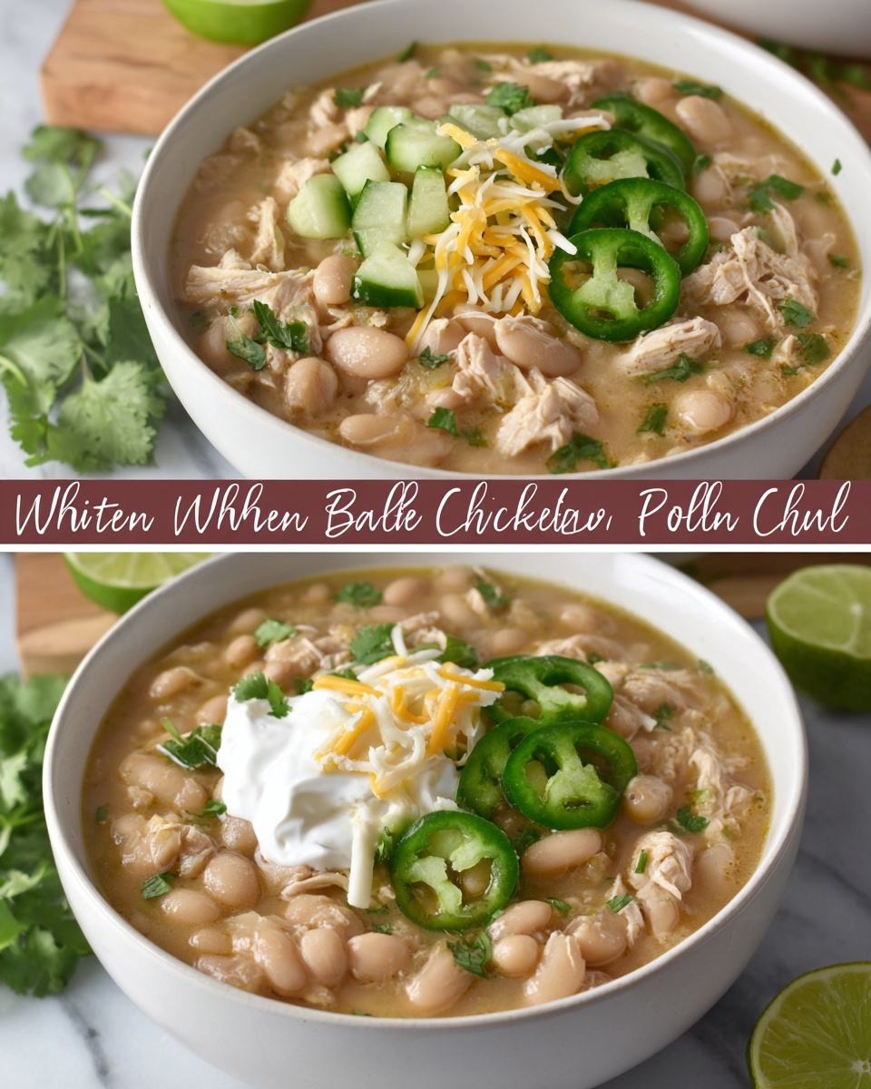 White Bean Chicken Chili Recipe - Recipe Image