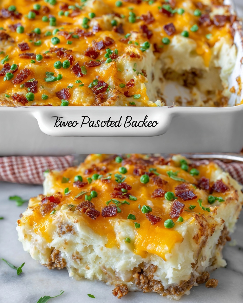 Twice Baked Potato Casserole Recipe - Recipe Image