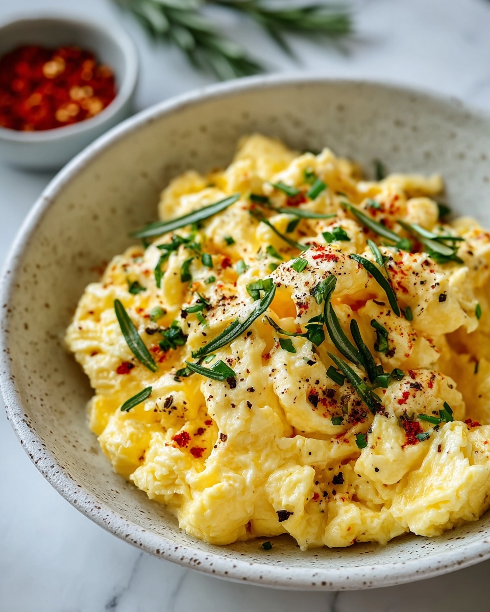 Easy Greek Scrambled Eggs for a Flavor-Packed Weeknight Dinner Recipe - Recipe Image