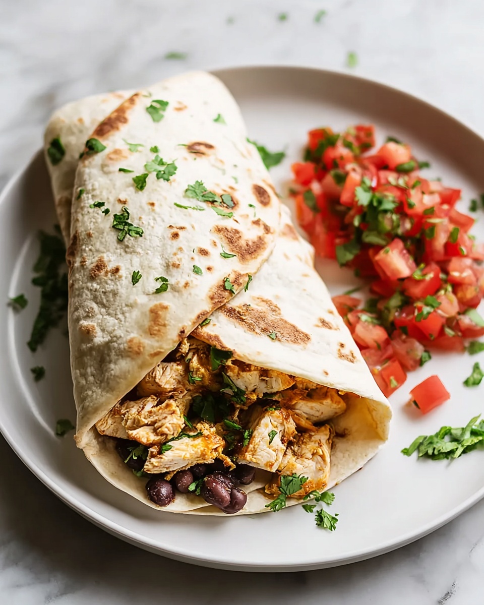 Quick and Easy Kid-Friendly Chicken Wraps for a Flavor-Packed Dinner Recipe - Recipe Image