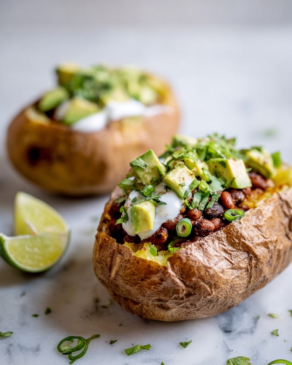 Healthy Stuffed Sweet Potatoes Recipe - Recipe Image