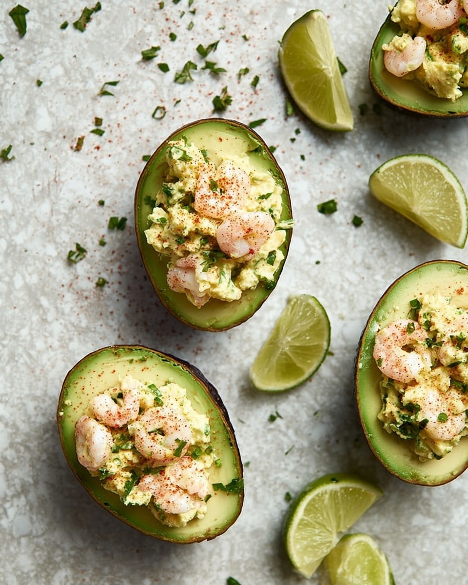 Healthy Shrimp Stuffed Avocado Recipe - Recipe Image
