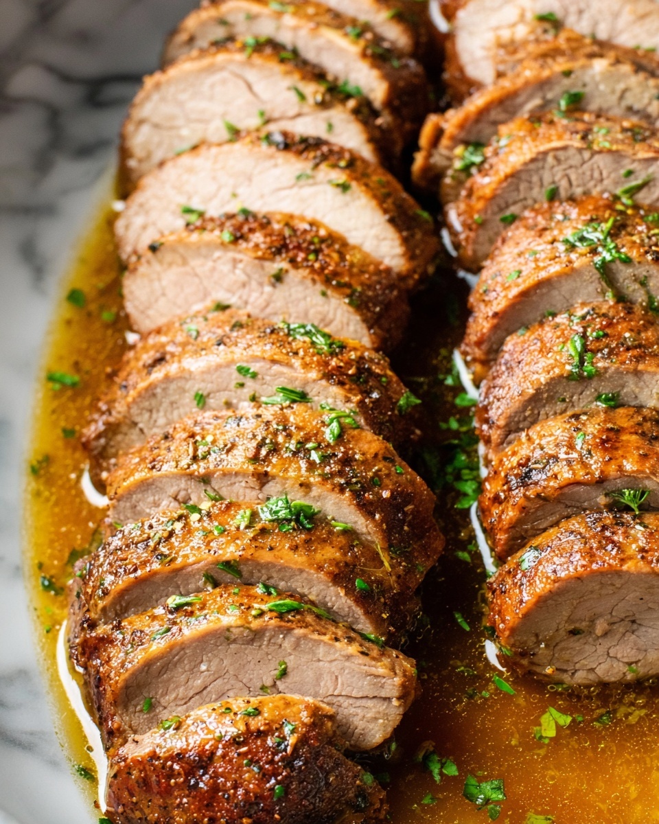 Easy Baked Pork Tenderloin Recipe - Recipe Image