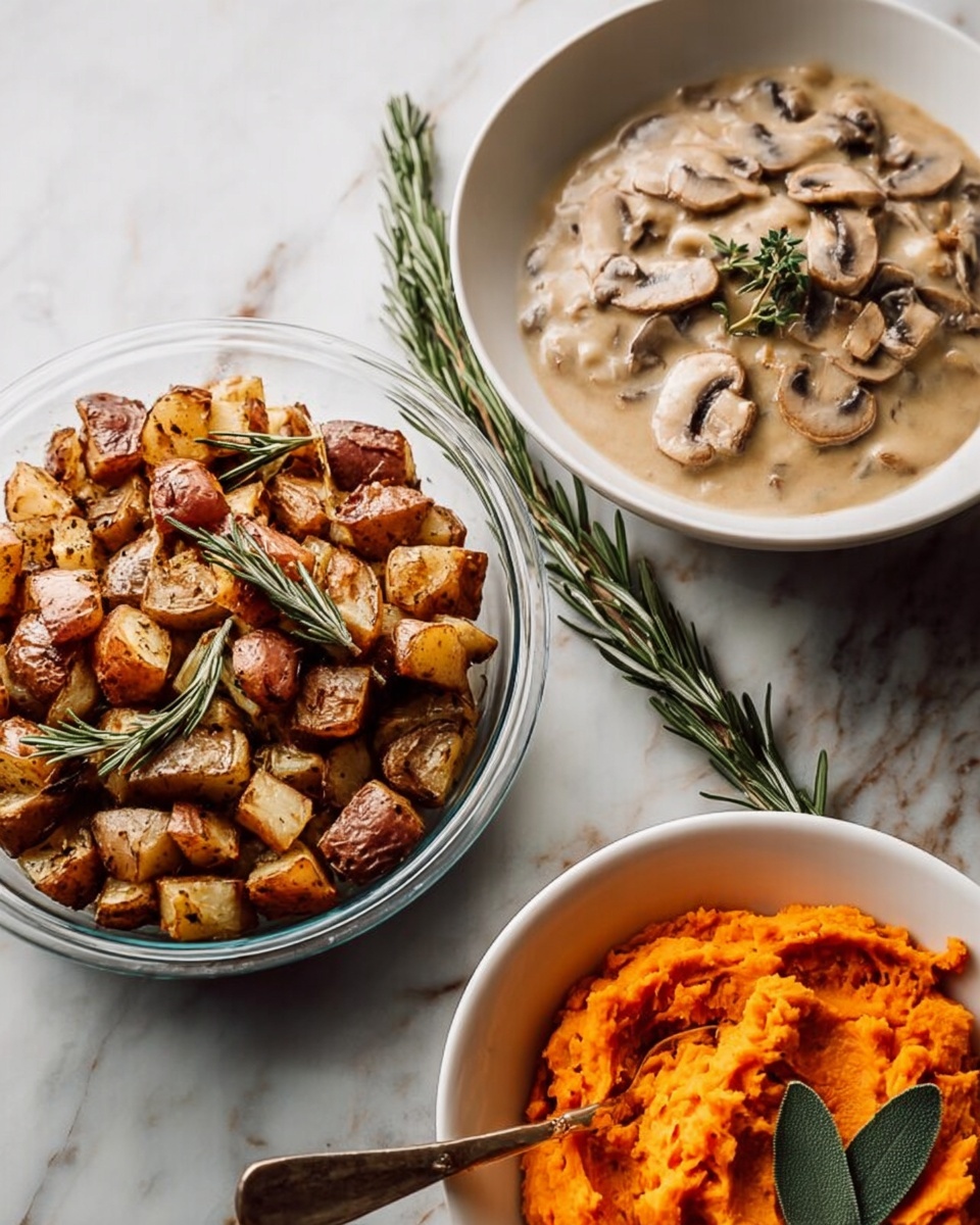 Sage Brown Butter Mashed Sweet Potatoes Recipe - Recipe Image
