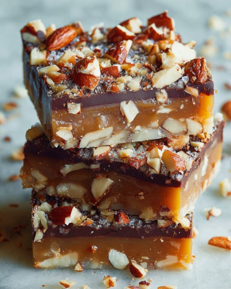 Chocolate-Topped Almond Toffee Recipe