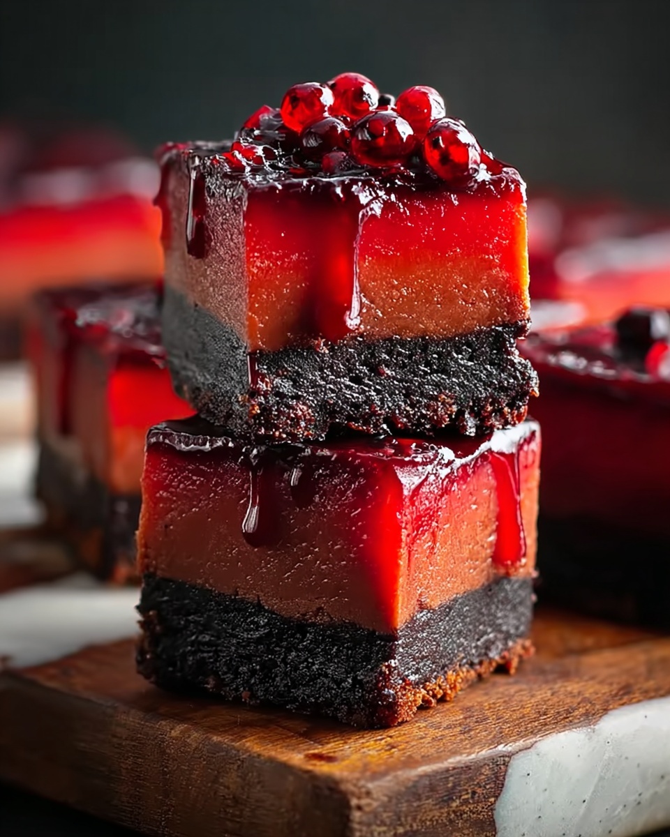 Vampire Fudge Recipe – A Spooky, Sweet Treat for Halloween Recipe - Recipe Image