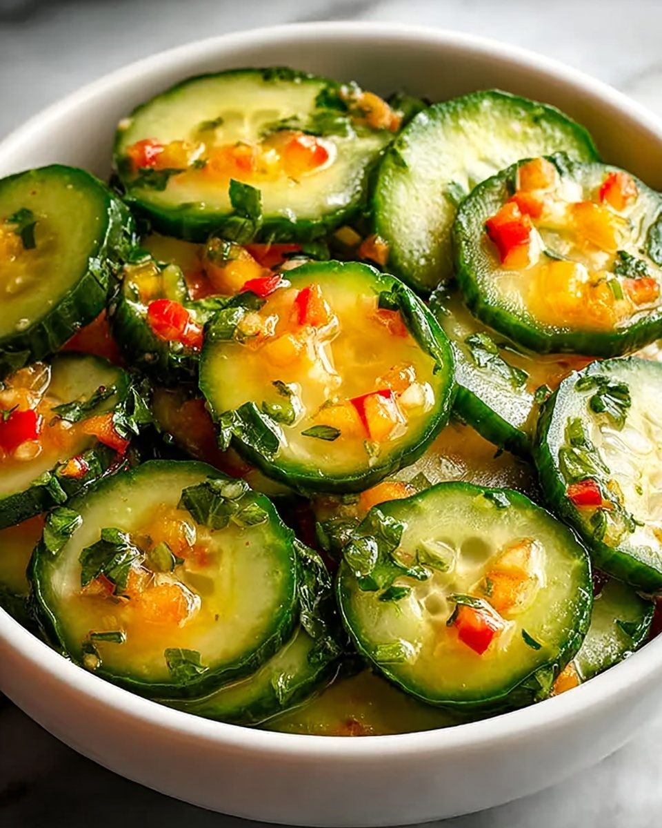Mexican-Style Spiced Cucumber Salad Recipe - Recipe Image