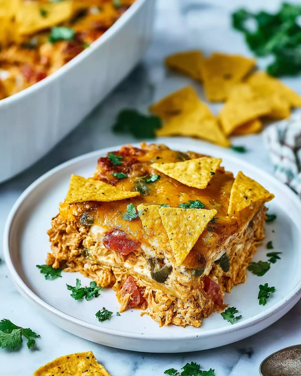 Cool Ranch Doritos Cheesy Chicken Casserole Recipe - Recipe Image