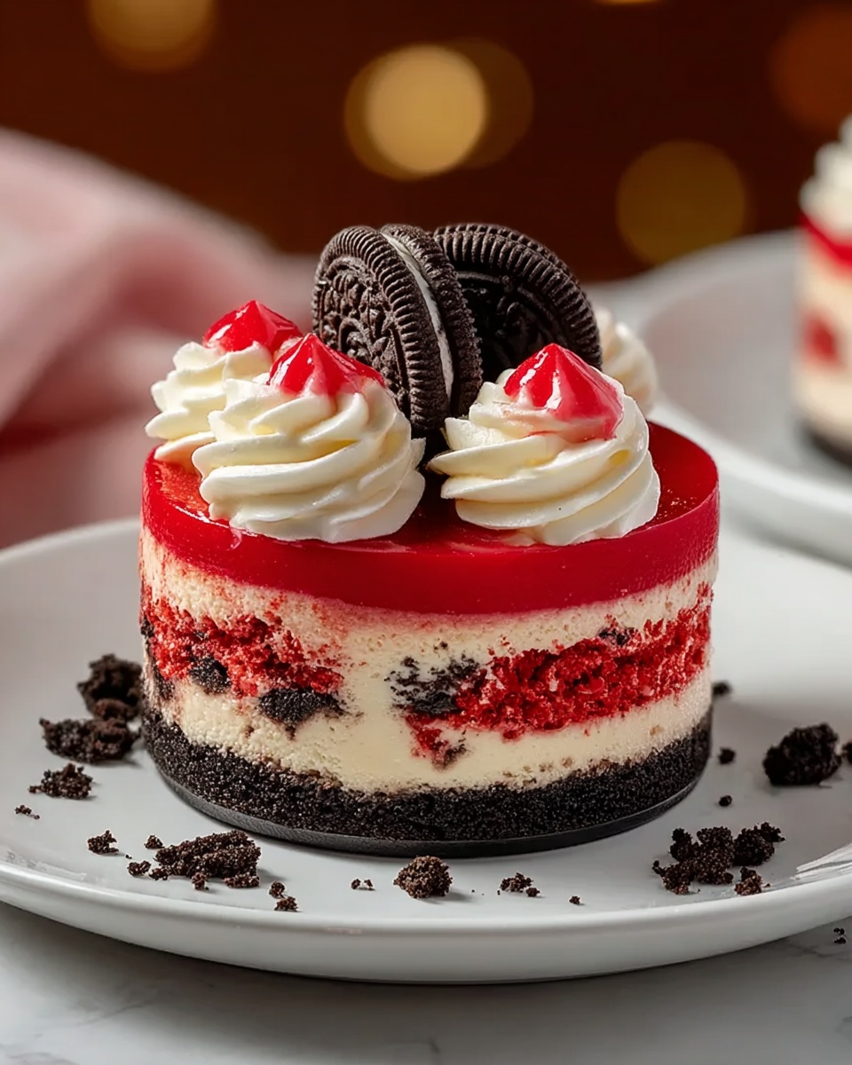 Christmas Red Velvet Cheesecake – A Festive and Delicious Holiday Dessert Recipe - Recipe Image