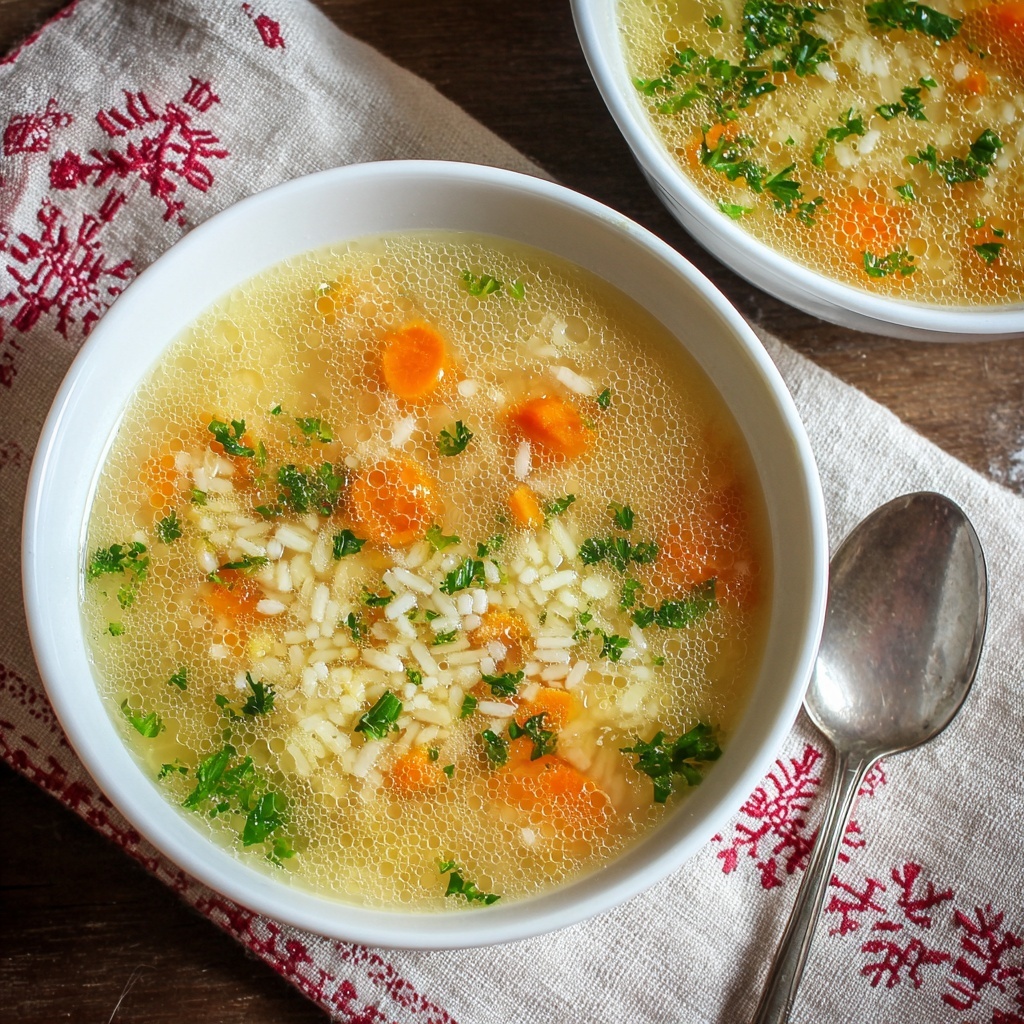 Nourishing Healing Pastina Soup: Easy Comfort in a Bowl Recipe - Recipe Image