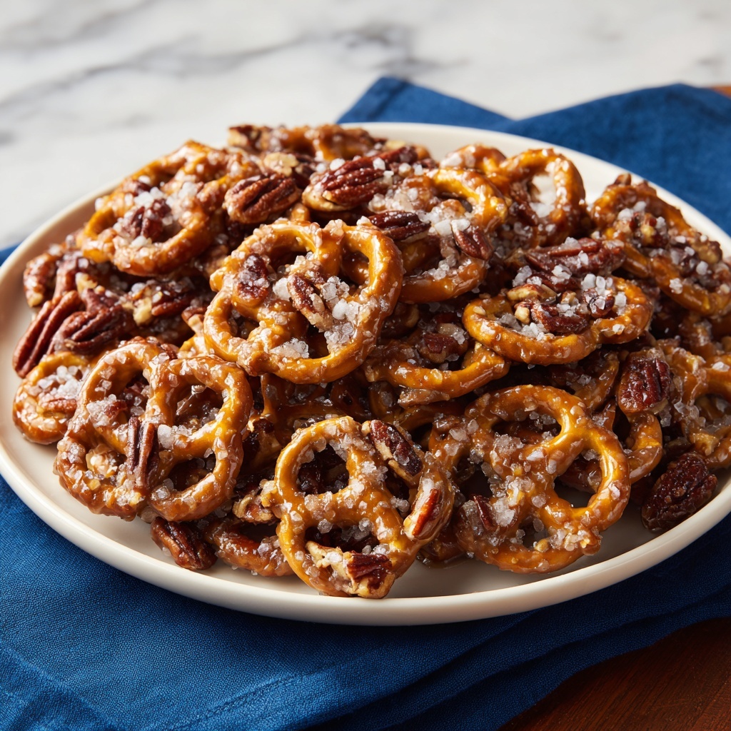 Butter Toffee Pretzels: Sweet, Salty & Totally Addictive Recipe - Recipe Image