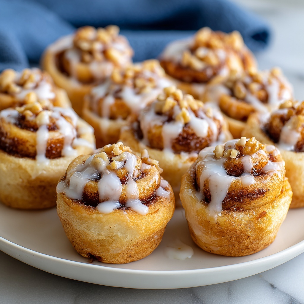 Cinnamon Roll Bites: Easy, Gooey, and Glazed to Perfection Recipe - Recipe Image