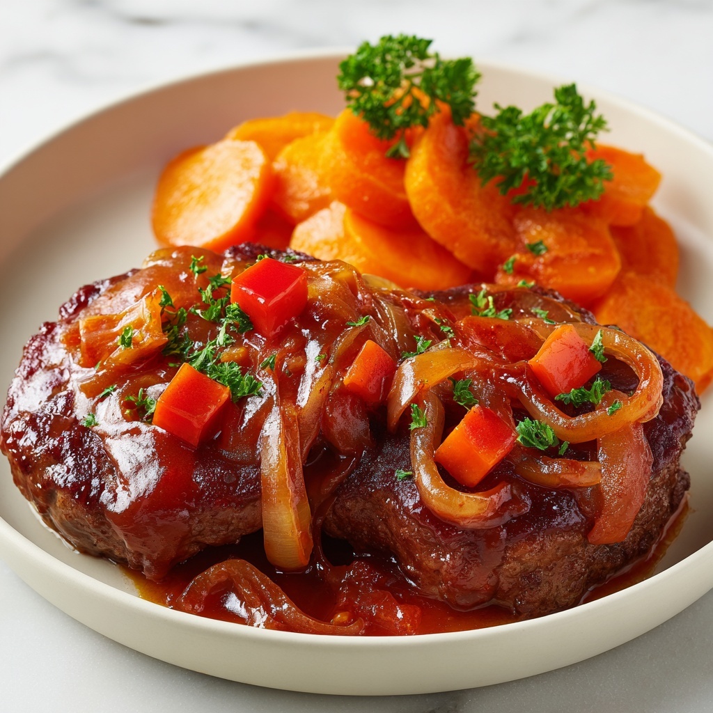 Slow Cooker Swiss Steak Recipe - Recipe Image