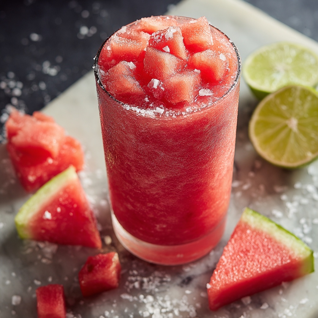 Creamy Watermelon Lime Ice Cream Recipe - Recipe Image