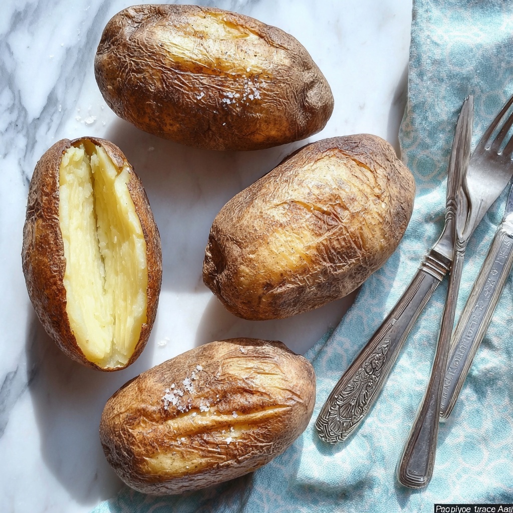 Perfect Baked Potatoes Recipe - Recipe Image