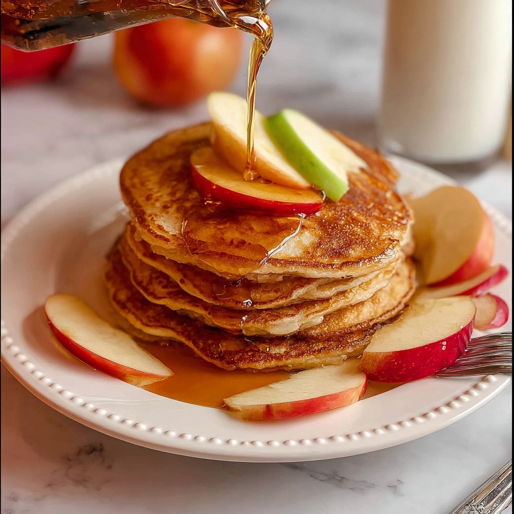 Apple Cinnamon Pancakes Recipe - Recipe Image