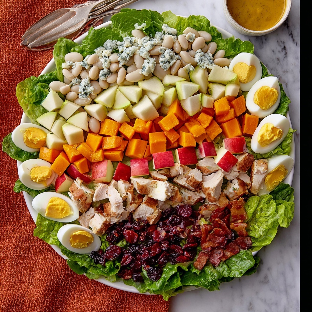 Fall Cobb Salad Recipe - Recipe Image