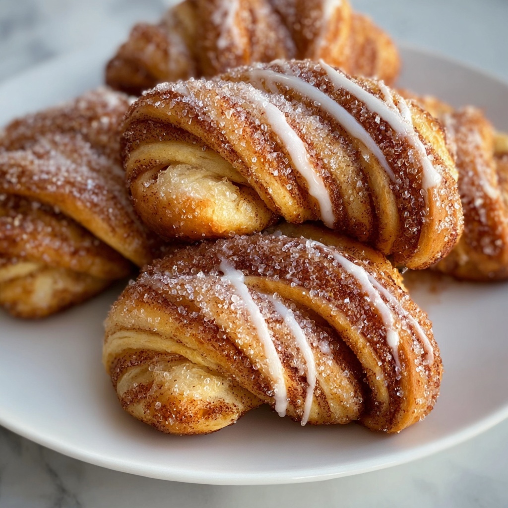 Crescent Roll Cinnamon Twists Recipe - Recipe Image