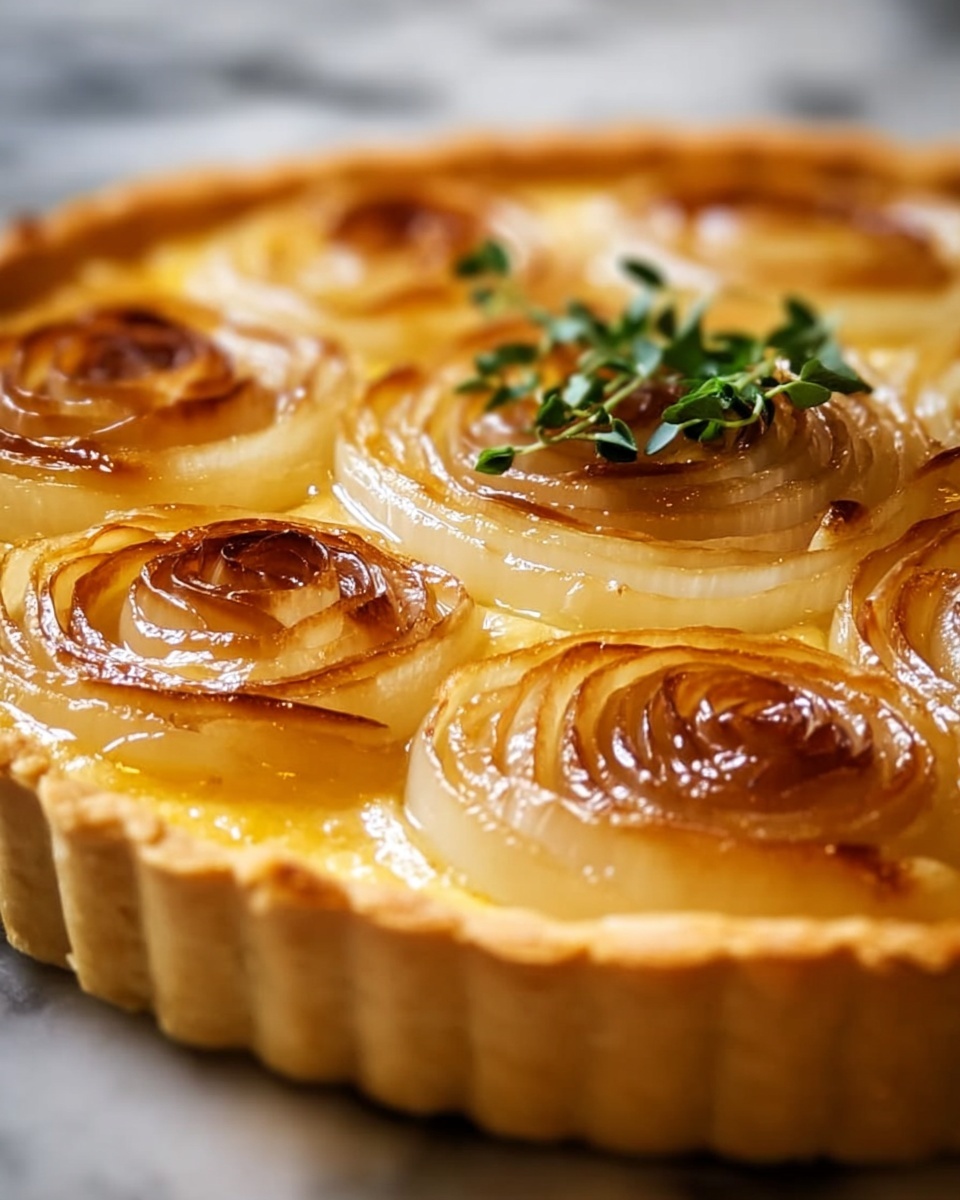 German Onion Pie (Zwiebelkuchen) Recipe - Recipe Image