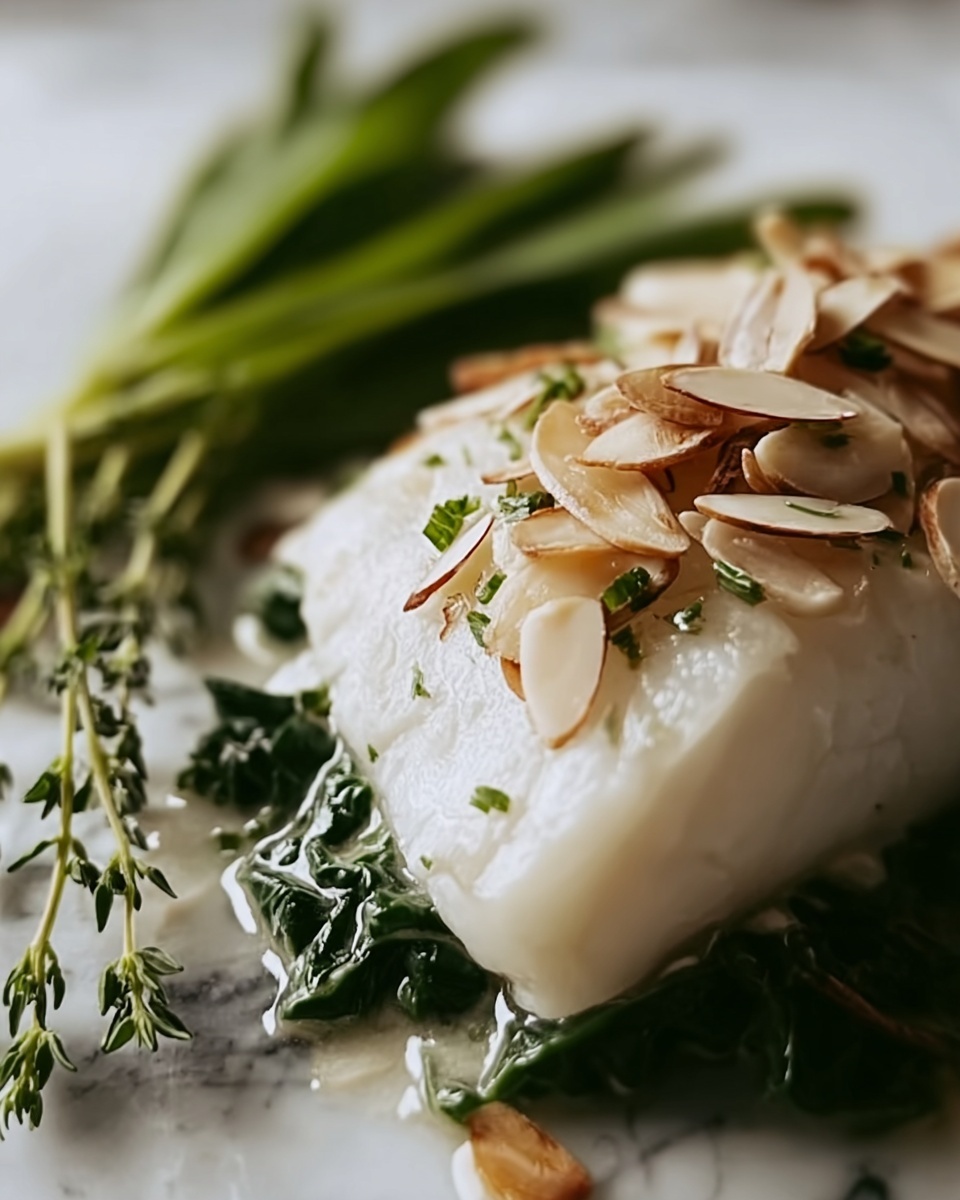 Coconut-Poached Fish With Spinach: A Tropical Dinner Delight Recipe - Recipe Image