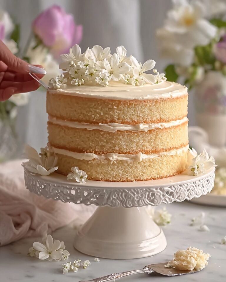 Easy Vanilla Pound Cake Recipe