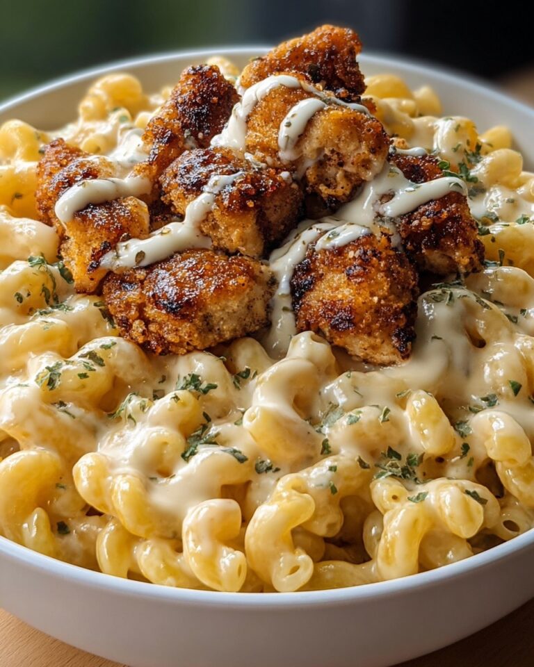 Honey Pepper Chicken Mac and Cheese Recipe
