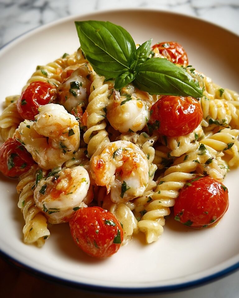 Buttered Lobster Pasta with Cherry Tomatoes Recipe
