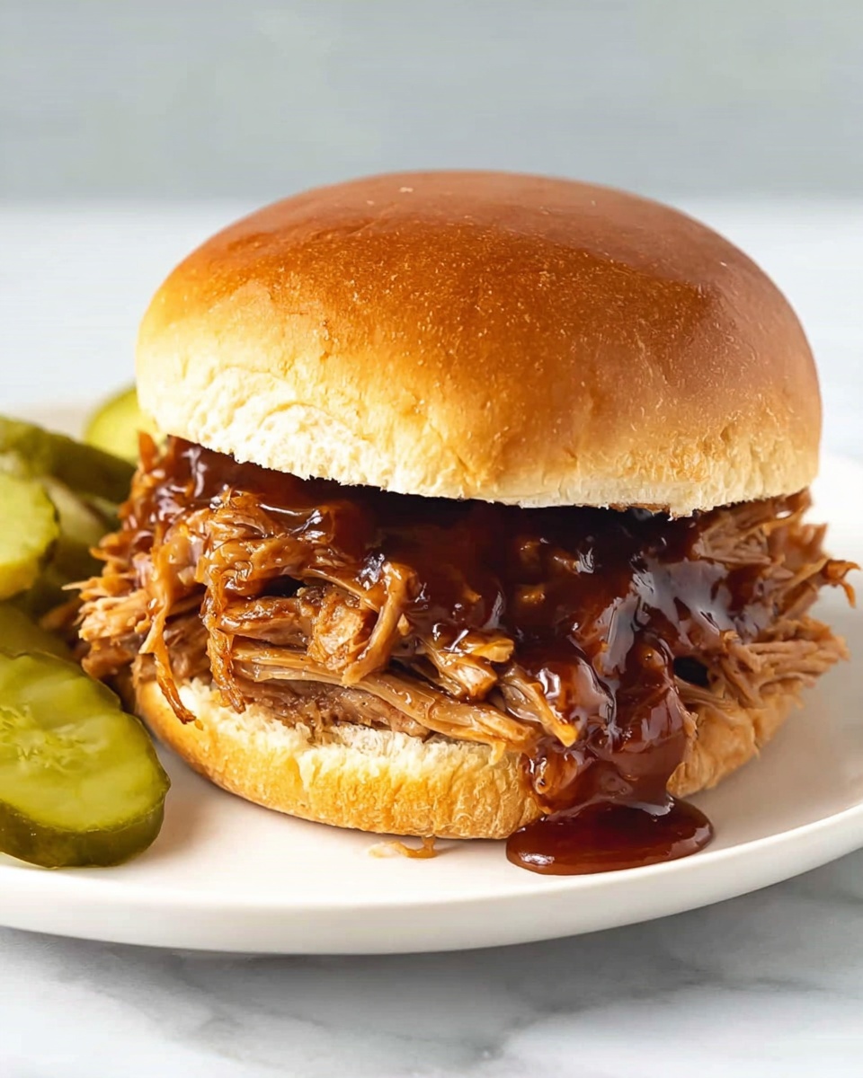 Slow Cooker Hot Honey Chicken Sandwiches Recipe - Recipe Image