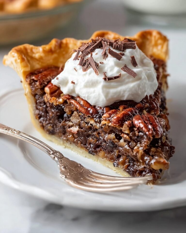 Dark Chocolate Pecan Pie Recipe