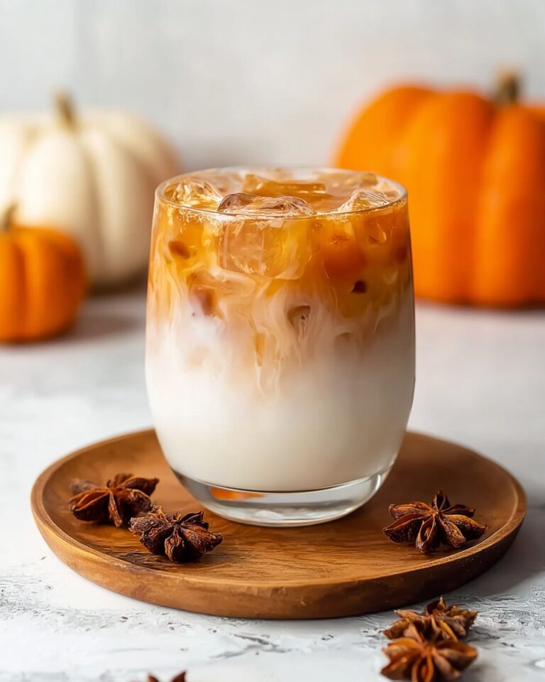 Iced Pumpkin Cream Chai Tea Latte (Starbucks Copycat) Recipe