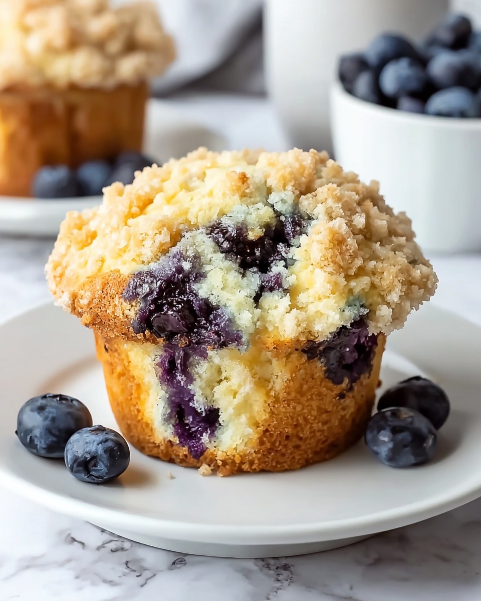 Blueberry Cream Cheese Muffins Recipe - Recipe Image